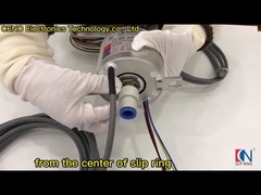 Kombinierter Luftkanal und Stromschleifring