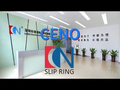 Niedertemperatur 100M Ethernet-Pancake-Slip-Ring-Sammler mit IP51 und 300 RPM