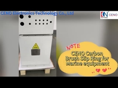 Hoher gegenwärtiger Kohlebürste-Schleifring IP54 mit bindenem Posten für Marine Application
