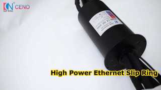 Hybrid-Schleifring-Hochleistungs-Ethernet-Lösung