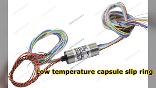Mini-Kapsel-Schleifring für niedrige Temperaturen