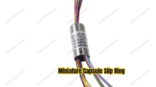 Miniatur-Kapselschleifring BCN 30A für 360-Grad-Drehung