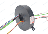 Niedrigtemperatur-Pancake-Slip Ring mit Durchlöcher-Id45mm Ethernet-Signal
