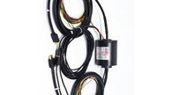 2 Schleifring-Edelmetall-Kontakt-Material des Stromkreis-VR der Anwendungs-HDMI