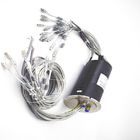 Pneumatische hydraulische Drehdurchführung mit Kanälen des Ethernet-USB2.0 des Signal-3