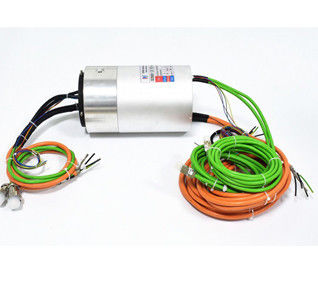 Verbindungsstück-Luft-Kanal Gigabit Ethernet-Schleifring-RJ45 für Füllmaschine