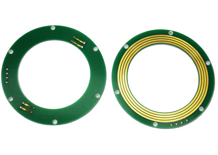 Edelmetall-Kontakt Identifikation 20mm Mini Pancake Slip Ring 24VAC für Ferris Wheel