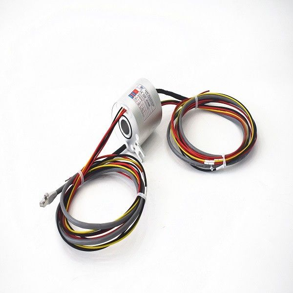 25.4mm inneres gebohrtes 1000M Ethernet Slip Ring With Precious Metail Contacts