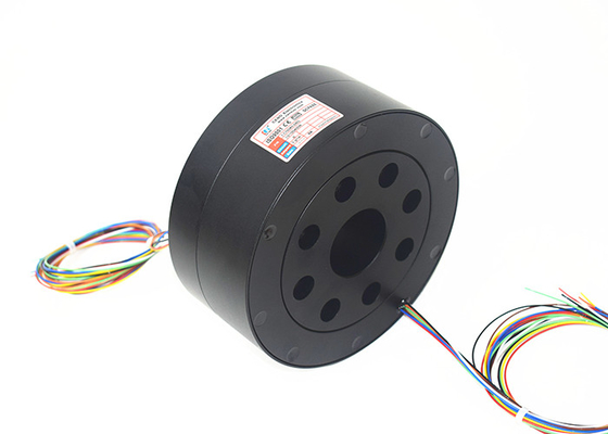 8 Ringe signalisieren industriellen niedrigen elektrischen Geräuschen 30mohm IP51 des Schleifring-300rpm