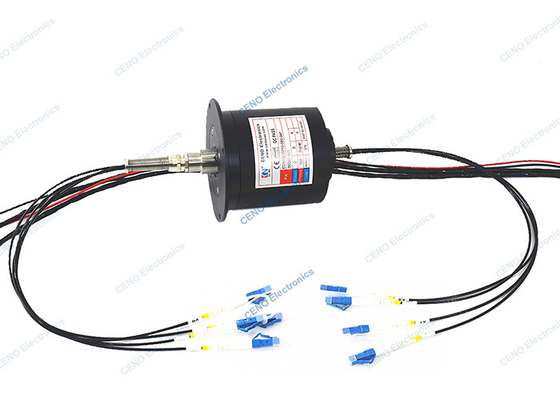 IP51 integrierte Beleg-Ring Combined Power Signal And-Faser-Optikdrehgelenk