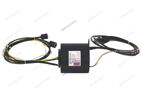 100M Megabit Ethernet Signal Beleg Ring Combined Electrical Swivel