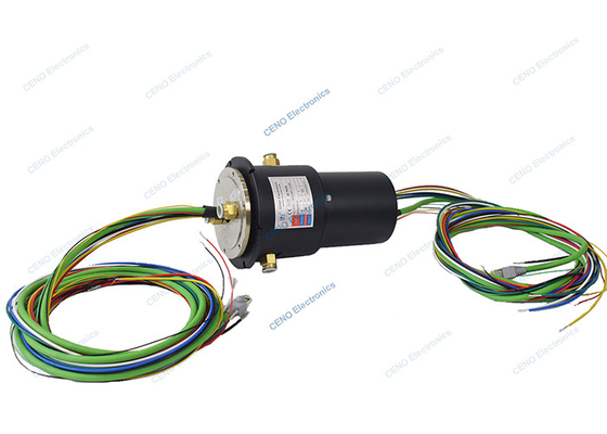 0 - pneumatische Drehdurchführung 480V AC/DC mit elektrisches Verbindungsstück-/Ethernet-Signal-Schleifring