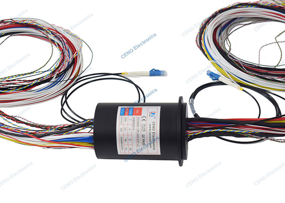 Elektrischer faseroptischer Drehgelenk-Schleifring 1550 nm mit niedriger Temperatur