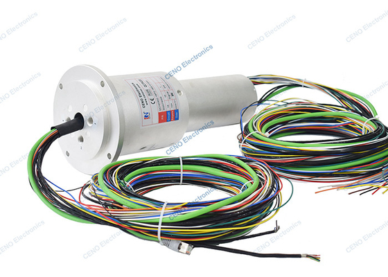 Integrierter Servobewegungs-Ethernet-Signal-Beleg Ring Combine Pneumatic Rotary Union