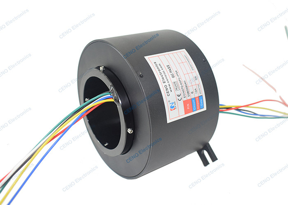 Id 70 mm Industrie-Ring-Rutschring Hohlwellen-Rotations-Stromversorgungsglied