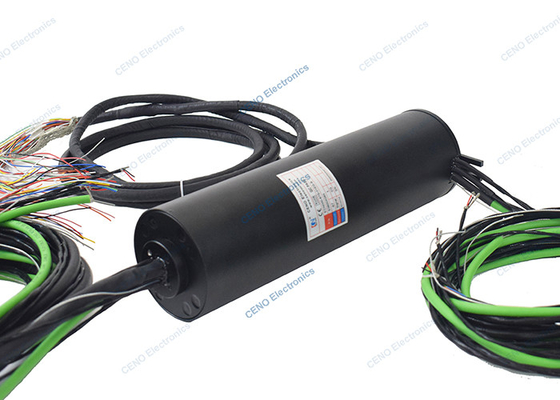 1000M Gigabit Ethernet Slip Ring mit RS485 für industriellen Automatikroboter