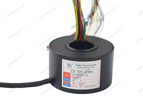 Niedertemperaturschleifring mit Durchlöchern ID38.1mm