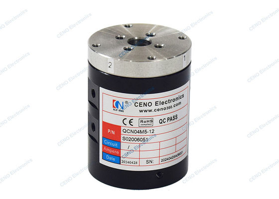 4 Kanäle Gas Pneumatische Drehverbindung mit M5 Versiegelungsring für Lithiumbatterie