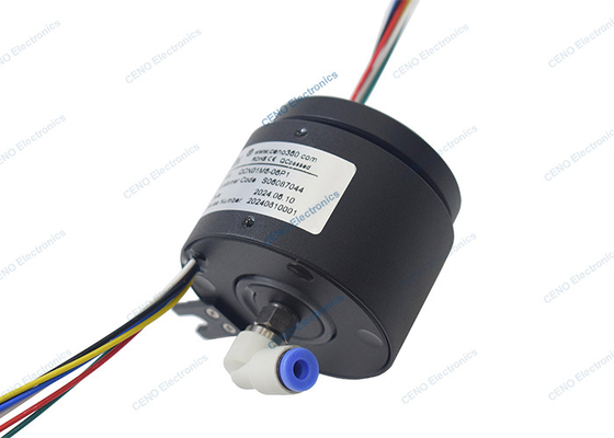 1 Kanal Luft M6*1.0 & Ø4mm Röhre Integrierte Pneumatische hydraulische Rotation Union