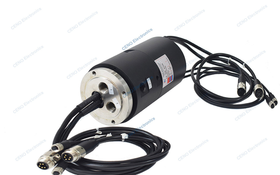 2 Kanäle integrieren pneumatische hydraulische Drehverbindung mit G3/8