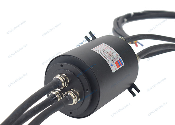 Industrie-Slip-Ring mit 17 Schaltkreisen, drehbare elektrische Verbindung für die Automatisierung
