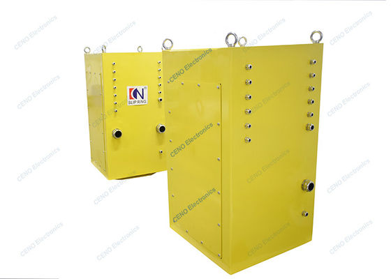 Hochstrom-Kohlenstoff-Bürste-Reisender mit Ethernet-Signal für Float-Kran