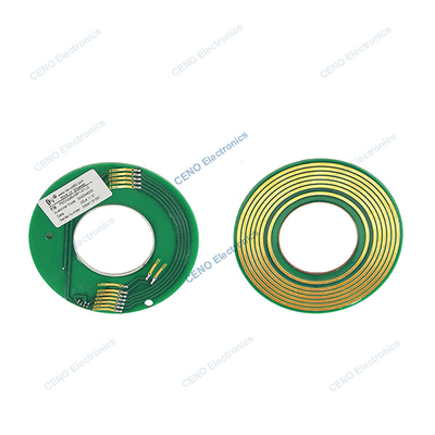 PCB-Pancake-Slipring mit USB-Signal und Innenbohrung 46 mm für elektrische Geräte