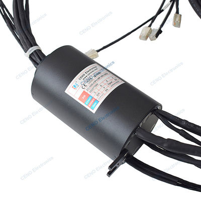 Ethernet-Slip Ring mit elektrischem Stromsignal und Ethernet für industrielle Systeme