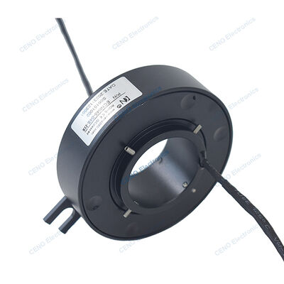 Signal Pancake Slip Ring mit Durchlöcher 45 mm und optionale Dicke