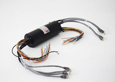 Verbindungsstück Ethernet-Signal-Drehgelenk Ernet-Schleifring-RJ45 mit Katzen-Kabelanschluss