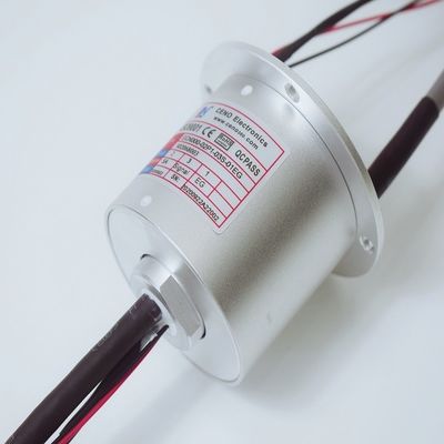 Integrieren Sie Ethernet-elektrische Schleifringe des Signal-RS232 220VAC